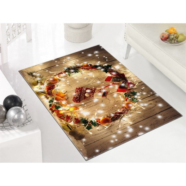 Covor Vitaus Christmas Period Lit Up Santa, 50 x 80 cm-image-1