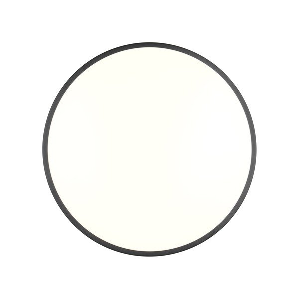 Plafonieră neagră-albă LED ø 38 cm Loody – Reality-image-3