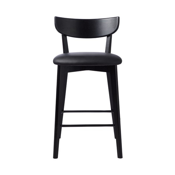 Scaun de bar negru (înălțime șezut 67 cm) Pero – Unique Furniture-image-1