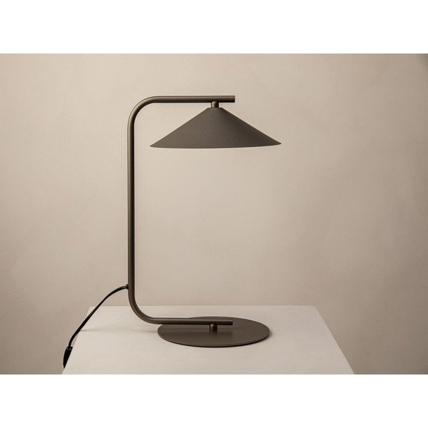 Veioză maro din metal (înălțime 42 cm) Nocte – Micadoni -image-2