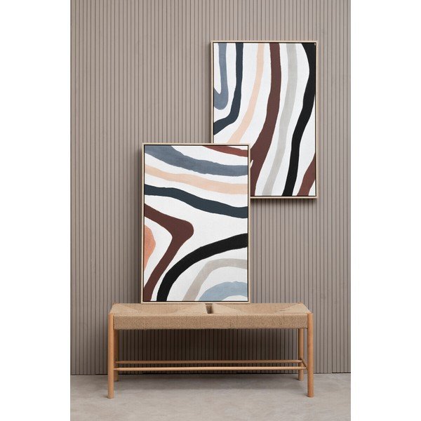 Tablouri cu ramă/pe pânză 2 buc. 63x93 cm Astratto – Premier Housewares-image-4