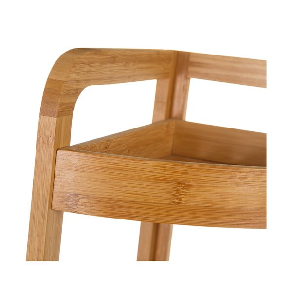 Suport etajat de colț Casa Selección Bamboo, bambus-image-2