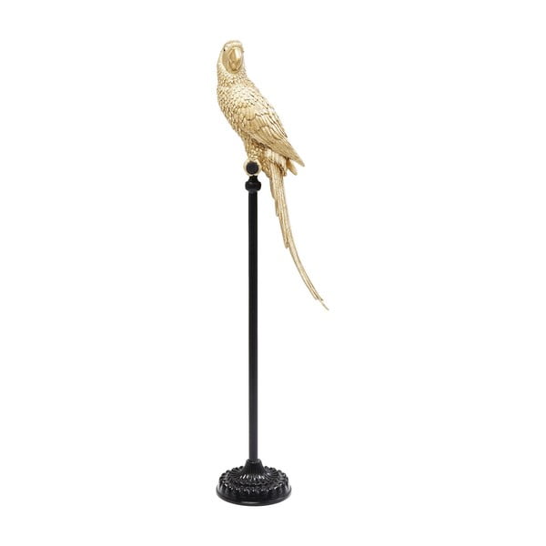 Statuetă decorativă Kare Design Papagal, auriu