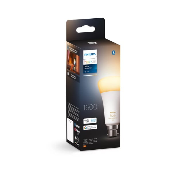 Bec smart LED E27, 15 W White ambiance – Philips Hue-image-1