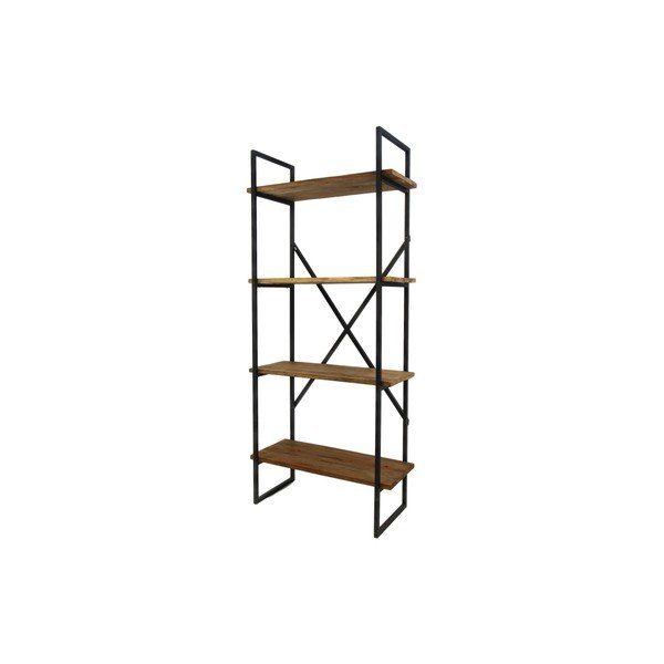 Police din lemn de tec HSM collection Storage Rack-image-3