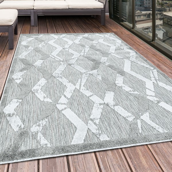 Covor de exterior gri deschis 200x290 cm Bahama – Ayyildiz Carpets-image-1