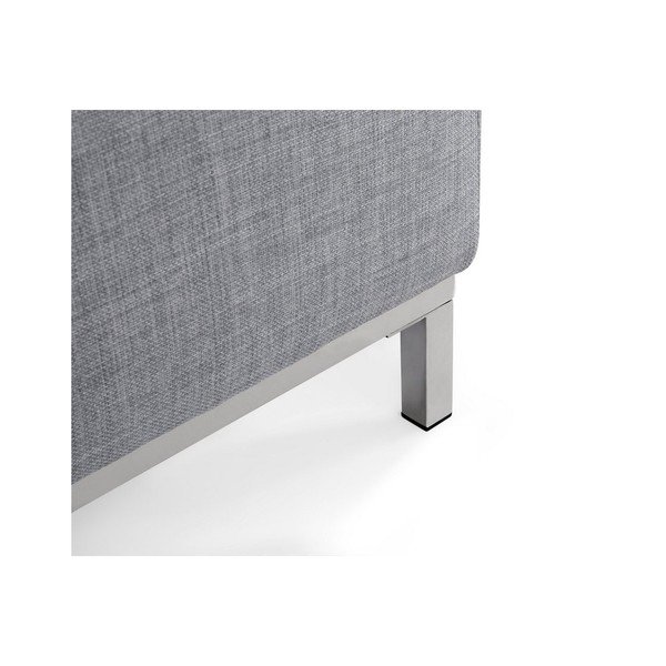 Otoman Monobeli Rachel, 71 x 95 cm, gri deschis-image-4