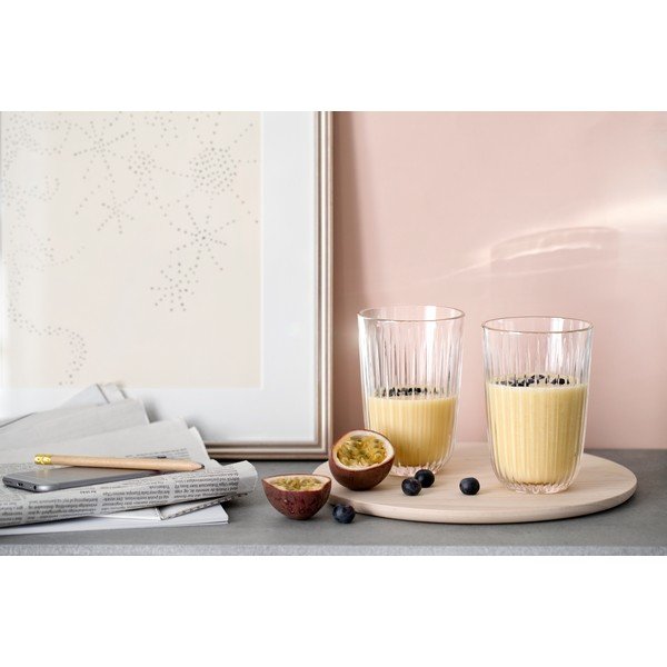 Set 4 pahare din sticlă Kähler Design Hammershoi, 330 ml-image-2