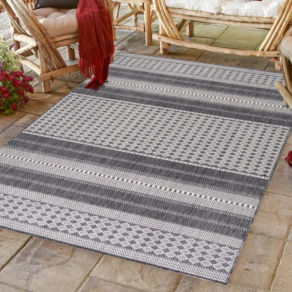 Covor tip traversă de exterior gri 80x250 cm Sunny – Ayyildiz Carpets-image-1