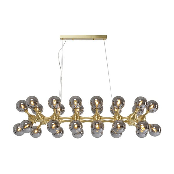 Lustră gri/aurie ø 12 cm Atomic – Kare Design-image-2