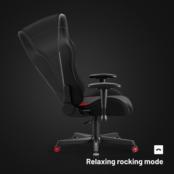 Scaun de gaming negru X-Starter – Diablo Chairs-image-1