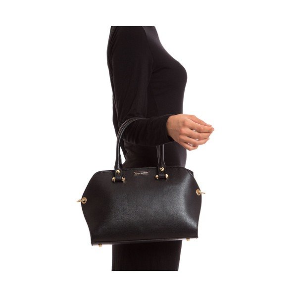 Geantă din piele Isabella Rhea no. 478, neagră-image-2
