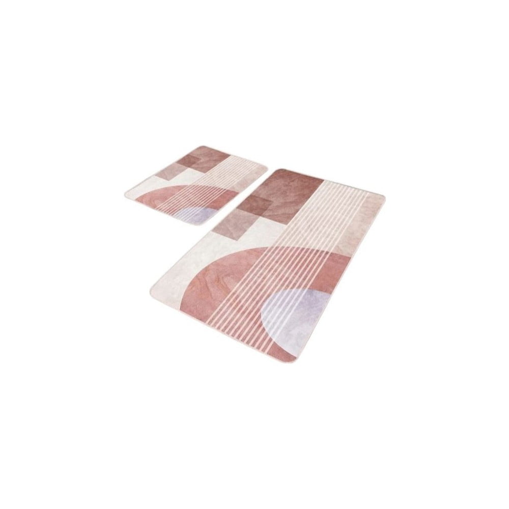 Covorașe de baie 2 buc. din catifea 60x100 cm – Mila Home