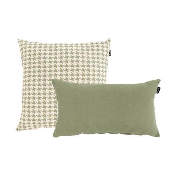 Pernă de grădină Hartman Poule, 50 x 50 cm, verde - alb-image-2