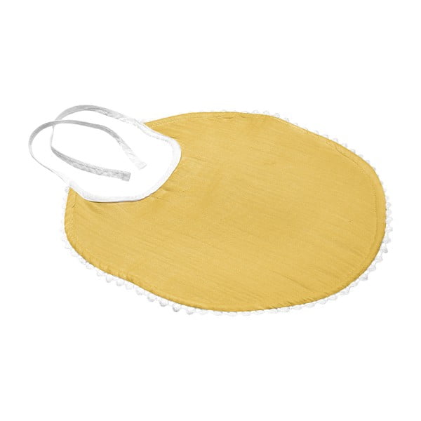 Bavețică din muselină Kindsgut London, galben-image-2