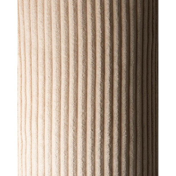 Pernă decorativă pentru copii maro deschis cu tapițerie din catifea reiată Block – Wigiwama-image-4