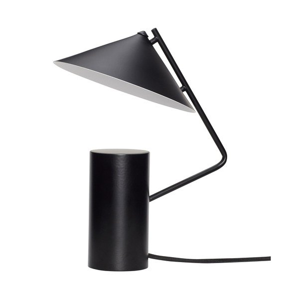 Veioză neagră din metal (înălțime 32 cm) Sen – Hübsch