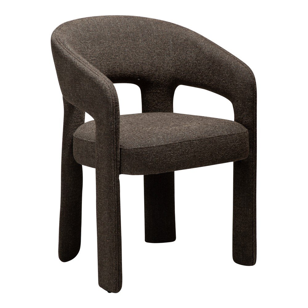 Scaun de living maro cu cotiere Splendor – DAN-FORM Denmark