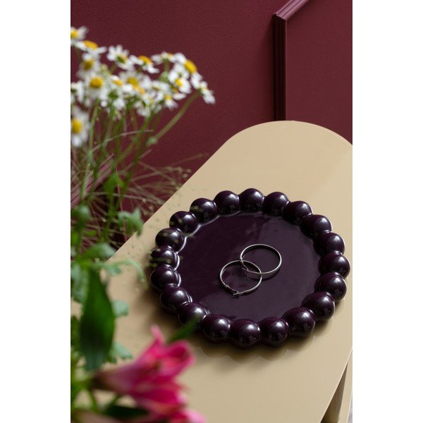 Tavă decorativă din ceramică ø 20 cm Cadiz Dotty – PT LIVING-image-1