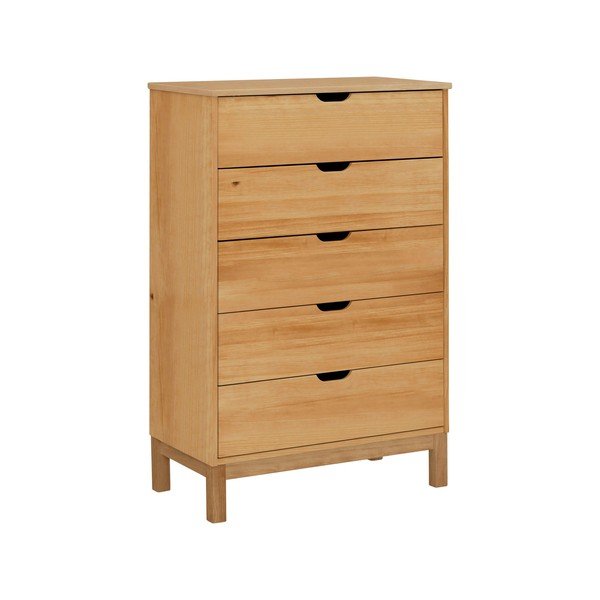 Comodă în culoare naturală înaltă din lemn de pin 113x39 cm Post – Støraa