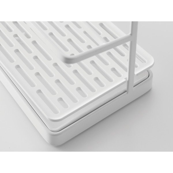 Scurgător de vase alb pentru sticle din metal Tower – YAMAZAKI-image-1