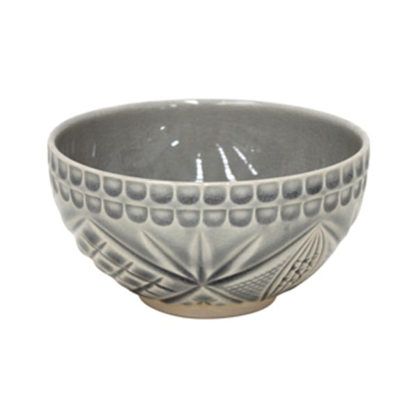 Bol din gresie ceramică Costa Nova Cristal, ⌀ 12 cm, gri
