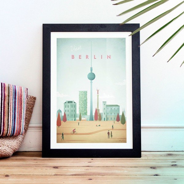 Poster Travelposter Berlin, 50 x 70 cm-image-1