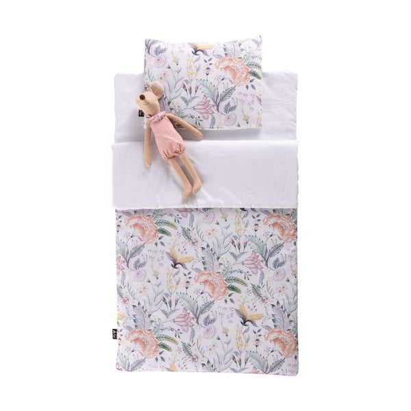 Sac de dormit pentru copii Flowers - Yellow Tipi-image-1