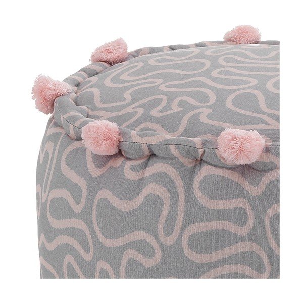 Taburet roz deschis/gri deschis Tangle – Tomasucci-image-1