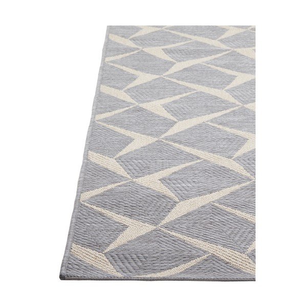 Covor adecvat pentru exterior Floorita Rete Silver, 130 x 190 cm, gri-image-1