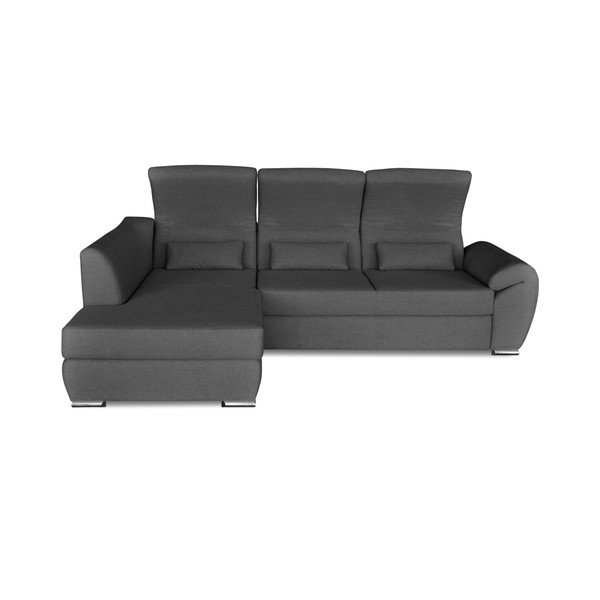 Colțar extensibil Windsor  & Co. Sofas Epsilon, colț partea stângă, gri închis-image-2