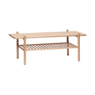 Măsuță de cafea cu aspect de lemn de stejar 57x120 cm Acorn – Hübsch