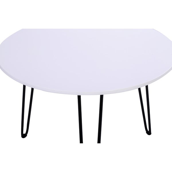 Set 3 măsuțe auxiliare Bonami Selection Fabio White-image-4