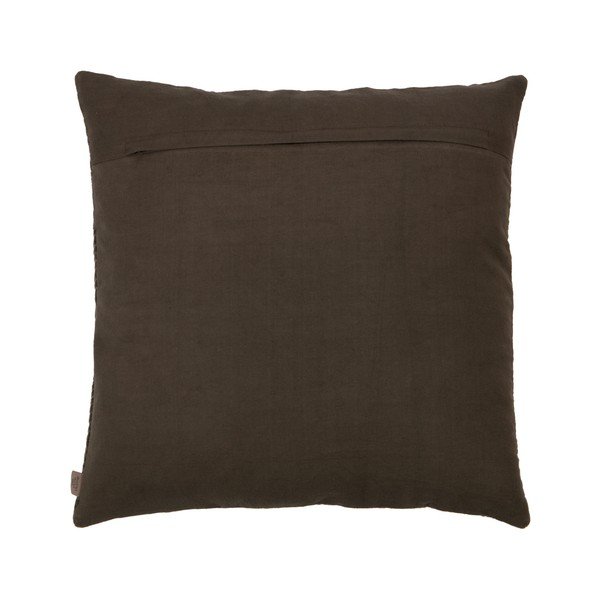 Pernă din bumbac BePureHome, 50 x 50 cm, maro-image-1
