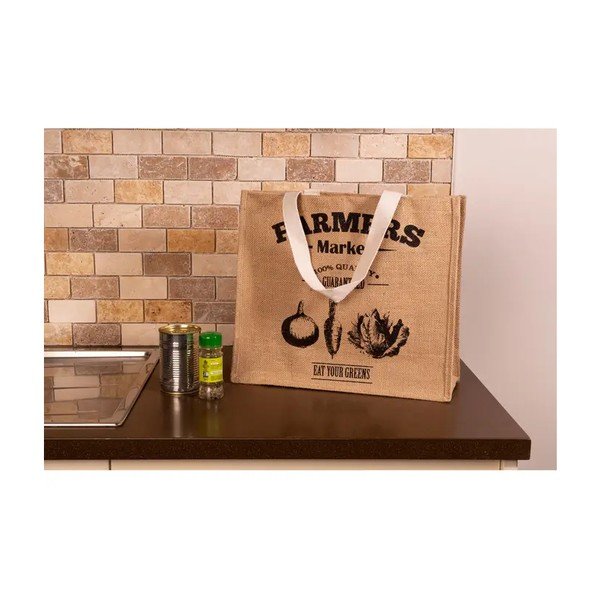 Sacoșă de cumpărături - bumbac Farmers Market – Premier Housewares-image-1