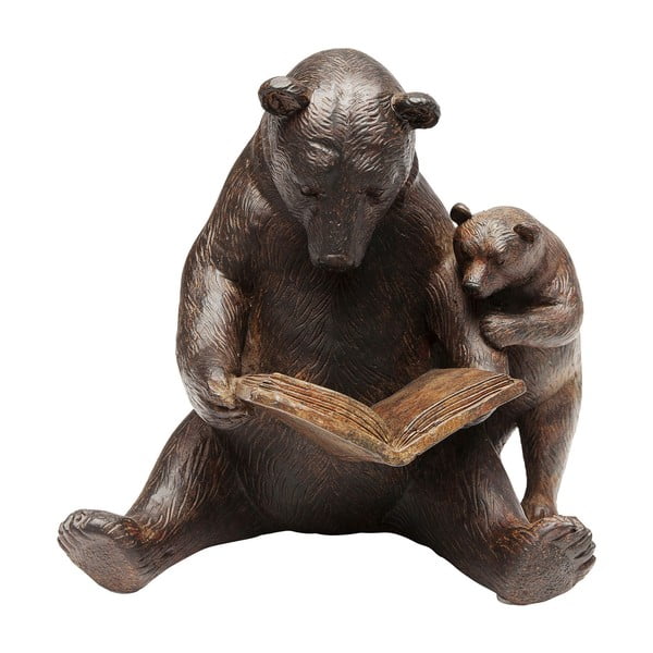 Statuetă din polirășină Reading Bears – Kare Design