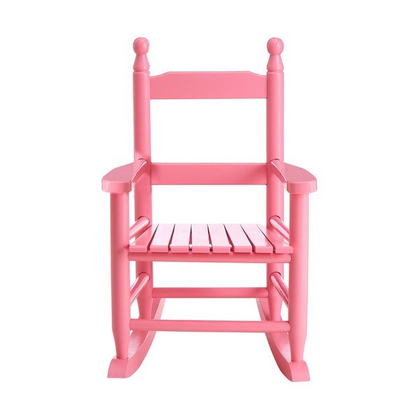Scaun de copii roz din lemn de plop – Premier Housewares-image-2