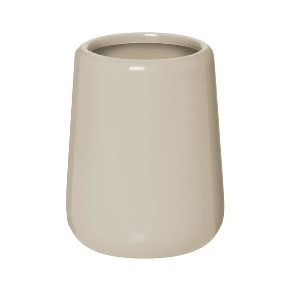 Pahar din ceramică pentru periuțe de dinți Premier Housewares Moon, 320 ml, bej