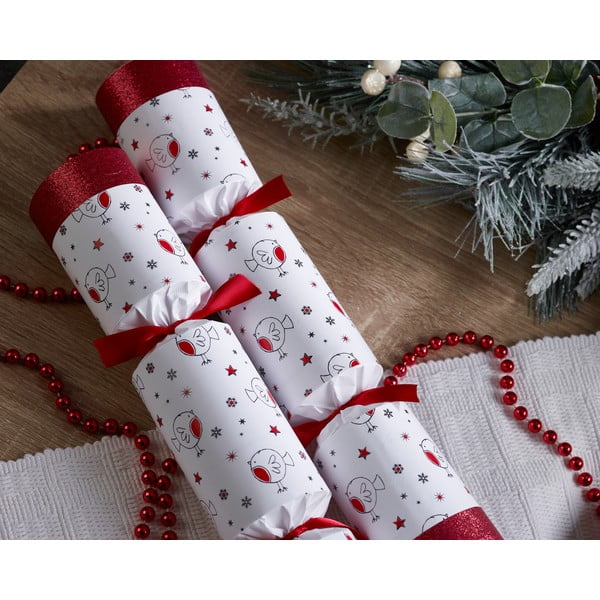 Pocnitori de Crăciun 6 buc. Racing Robin – Robin Reed-image-1