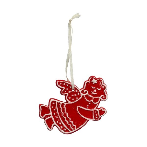 Ornament de Crăciun din ceramică 10 cm Vinterby – Dakls