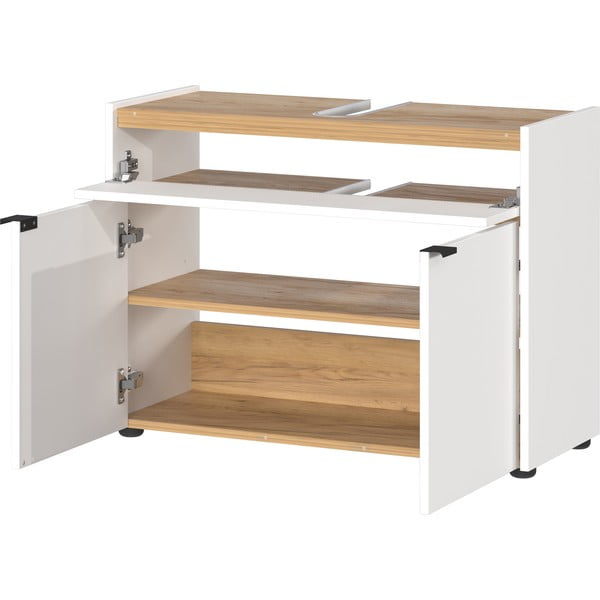 Dulap sub chiuvetă alb 80x60 cm Forano – Germania-image-3