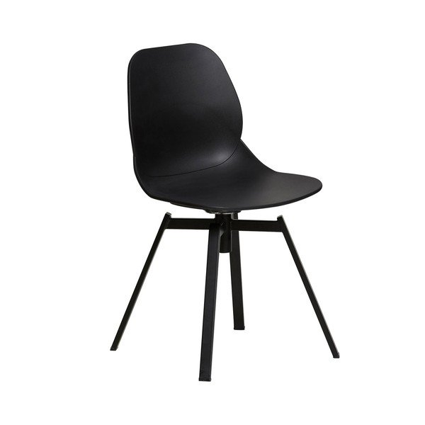 Set 4 scaune Marckeric Alice, negru-image-2