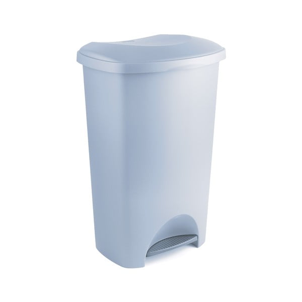Coș de gunoi din plastic reciclat Addis Eco Range, 50 l, gri-image-1