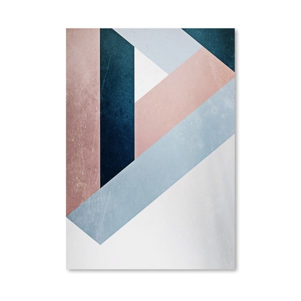 Poster Americanflat Raw Triangle, 30 x 42 cm