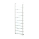 Raft argintiu etajat din metal 46 cm Cubic – Spinder Design