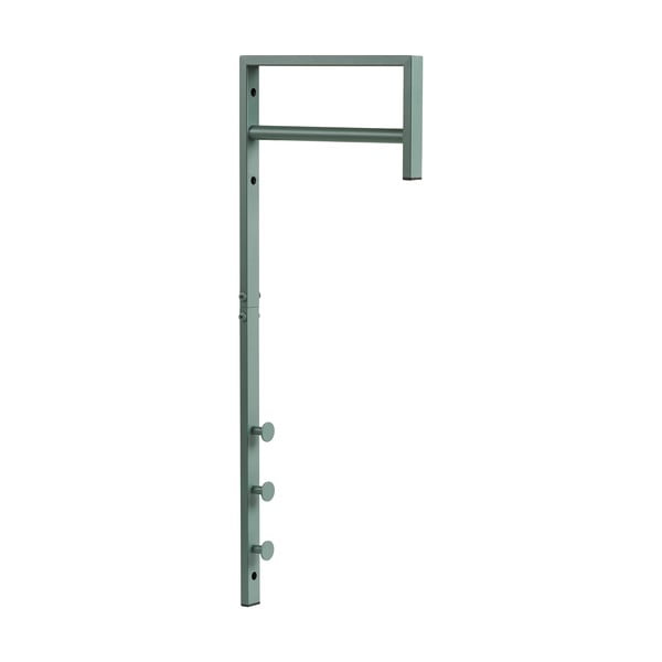 Cuier de perete verde mentă din metal 3 cm Trento – House Nordic