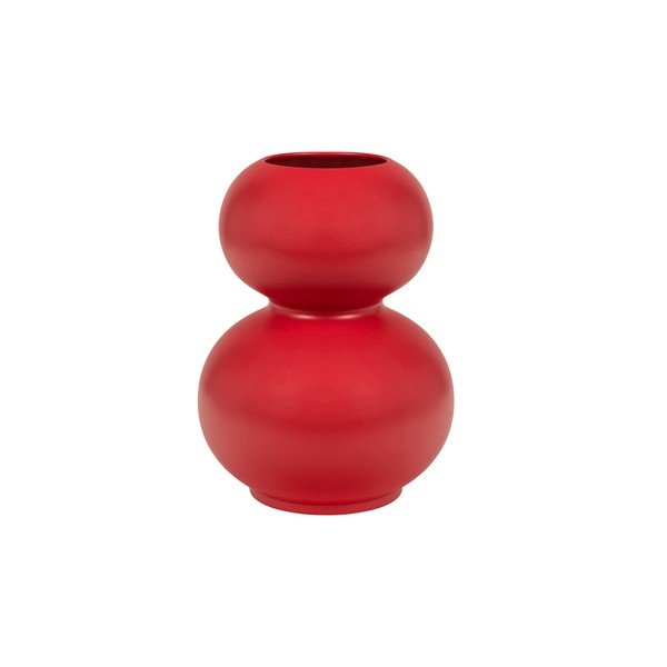 Vază roșie din ceramică (înălțime 36 cm) Tuga – noo.ma