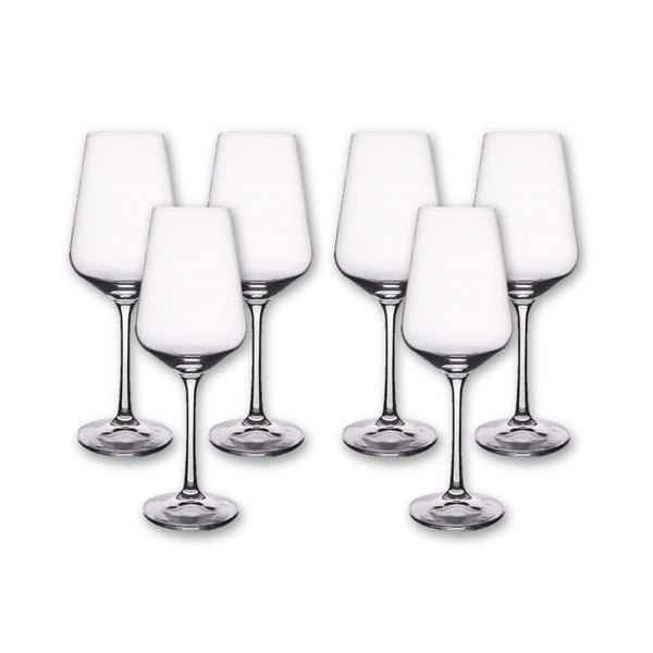 Set de 6 pahare de vin Orion Sandra, 0,45 l