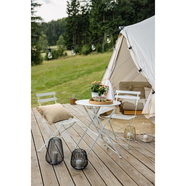 Set mobilier de grădină Bonami Essentials Retro, alb-image-4