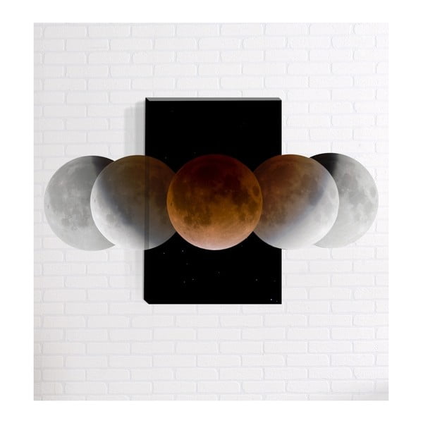 Tablou de perete 3D Mosticx Planets, 40 x 60 cm